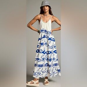 FARM Rio Pitta Waves Maxi Dress